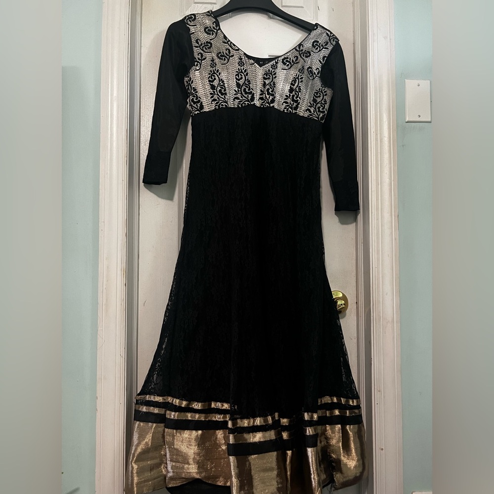Beautiful Black Anarkali